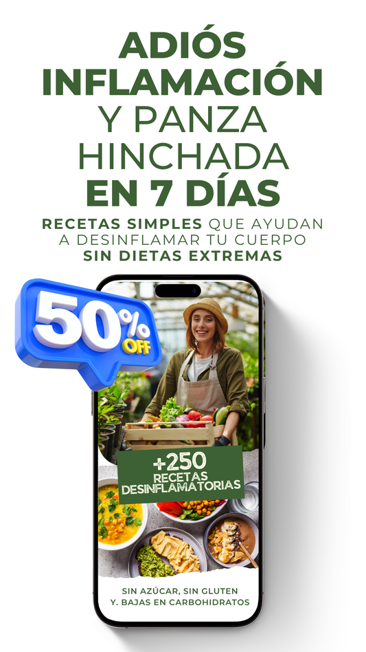 “Cómo desinflamar tu cuerpo y sentirte mejor en solo 7 días”